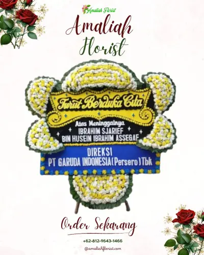 Papan Bunga Duka di Sabaru